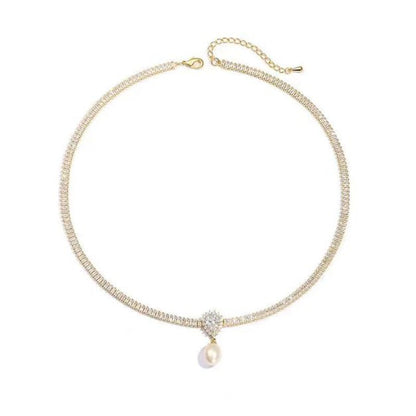COLLAR CELESTE
