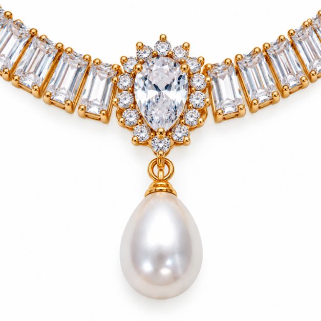 COLLAR CELESTE