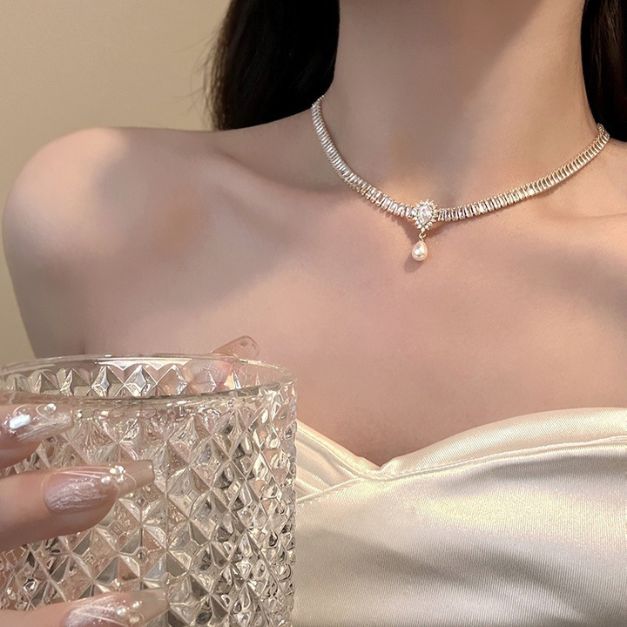 COLLAR CELESTE