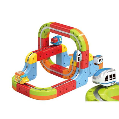 Pista Magnética Modular Educativa (150 PCS)