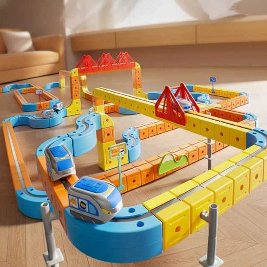Pista Magnética Modular Educativa (150 PCS)