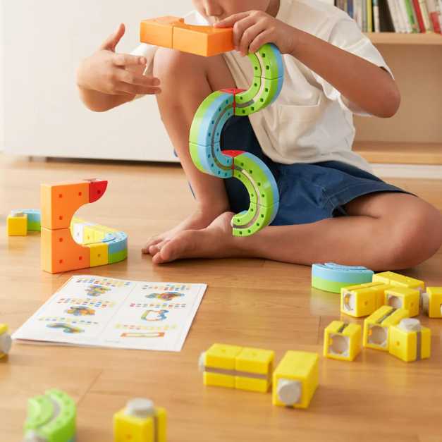 Pista Magnética Modular Educativa (150 PCS)