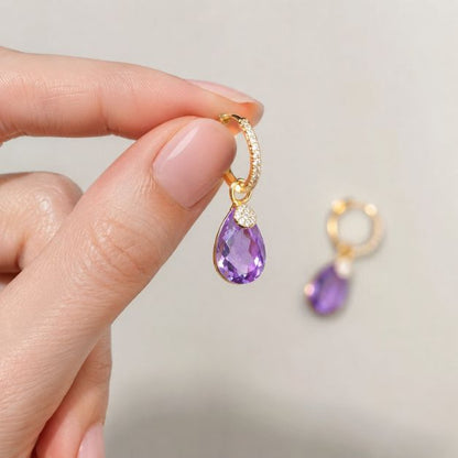 ARETES VIOLETA
