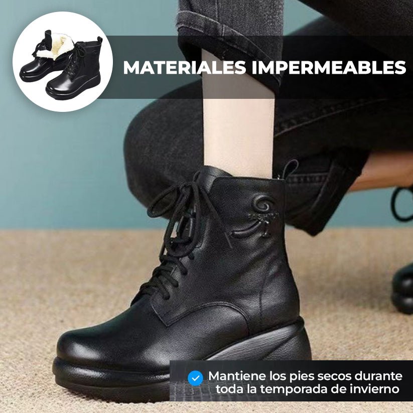 Botas Martin de Cuero Suave - Roselle Shoes