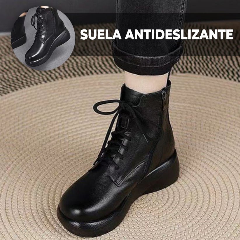 Botas Martin de Cuero Suave - Roselle Shoes