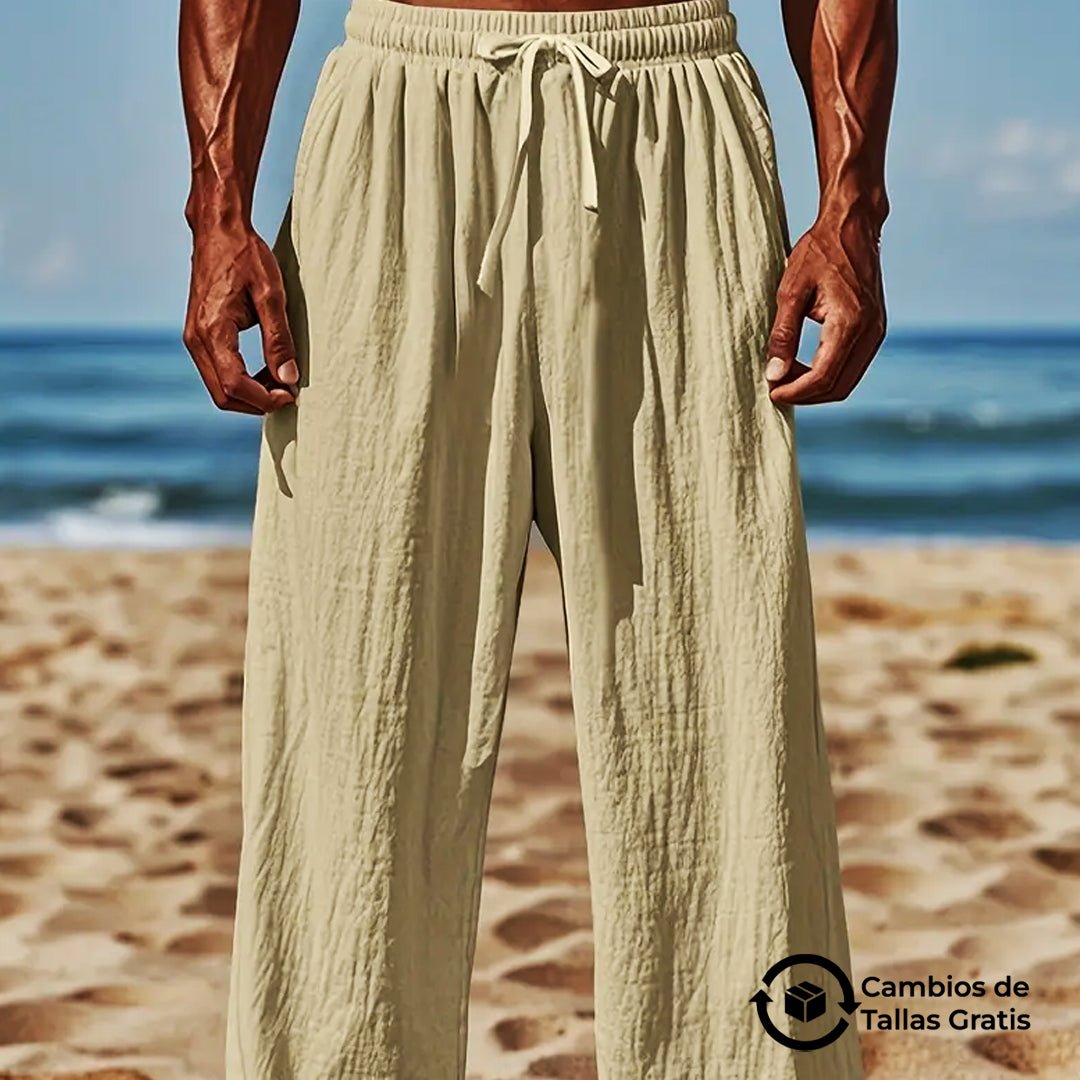 Pantalon de Lino - Roselle Shoes