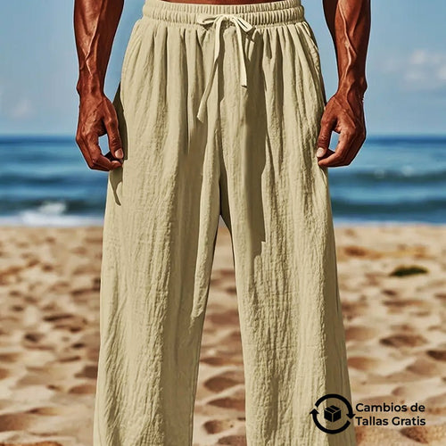 Pantalon de Lino - Roselle Shoes